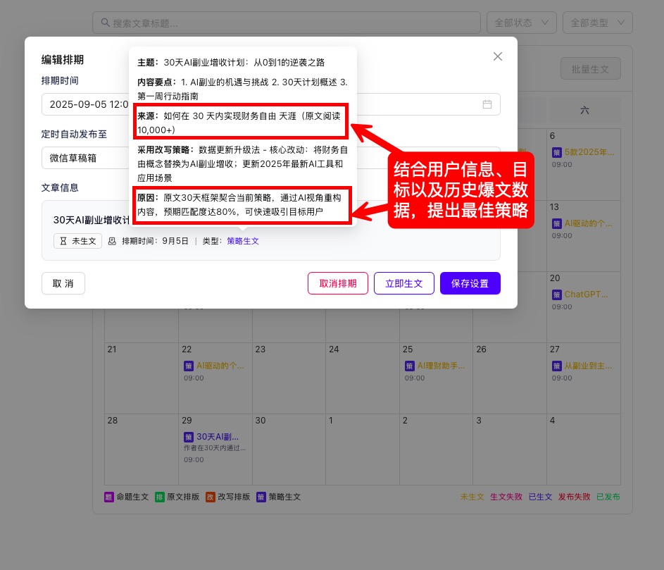 AI运营策略示例
